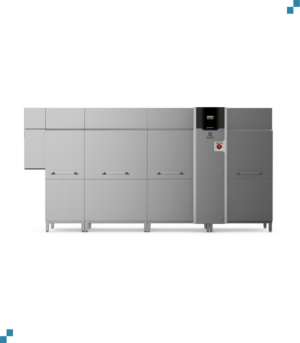 Electrolux Professional | Multi-Rinse perilica posuđa s transportom košara, 300 košara/sat, električna, ZERO LIME, ulaz lijevo / izlaz desno, sustav uštede energije (ESD) - Afbeelding 1